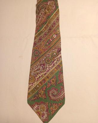 CRAVATTA KENZO VINTAGE IN PURA SETA