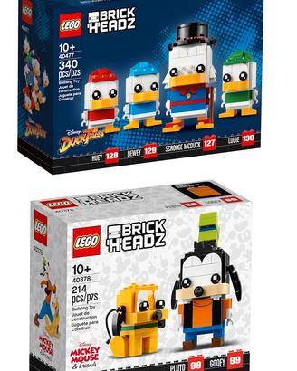 LEGO 40477 Paperone, Qui, Quo e Qua 40378 Pippo