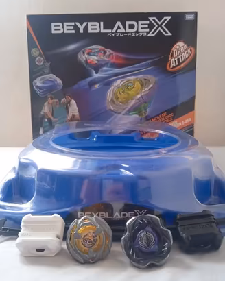 Beyblade X Drop Attack Battle Set Hasbro+ Dark Per