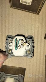 placche placchette interruttori vintage 