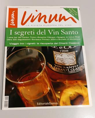 Rivista Vinum 9 2005 Vin Santo Vino 