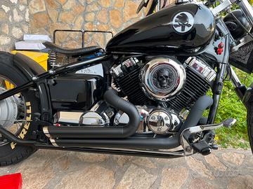 Scarichi corti Yamaha Dragstar XVS 650