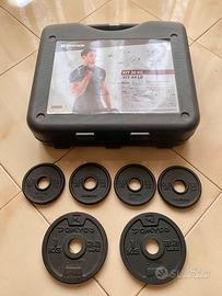 Decathlon Kit Manubri 20Kg + 4Kg