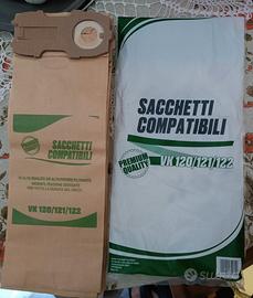 Sacchetti compatibili Folletto VK 120/121/122