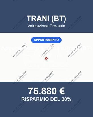 Immobile in asta di 109 m² con box auto a Trani