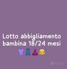 Abbigliamento bambina clearance 18 mesi