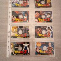 8 CD Card Dragon Ball Z Collezione Completa