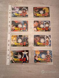 8 CD Card Dragon Ball Z Collezione Completa