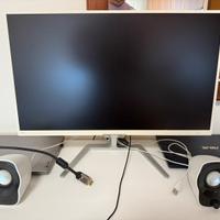 monitor + casse + cavo HDMI