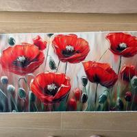 tela con papaveri n. 1