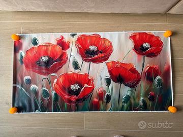 tela con papaveri n. 1
