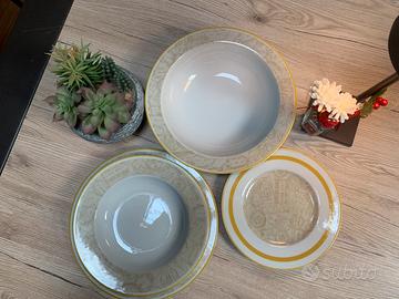 Set piatti alviero martini, edizione limitata