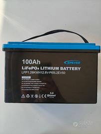 BATTERIA 12V 100AH EPEVER AL LITIO LIFEPO4