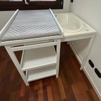 Fasciatoio con vasca