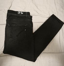 Jeans Dondup Modello Alex Superskinny - Nero