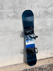 Set Snowboard GNU GWO 159W +Attacchi Nitro Rambler