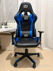 Sedia Ergonomica scrivania gaming