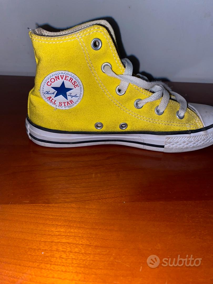 Converse gialle neonato best sale