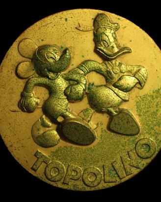 C.erco medaglia medaglione topolino disney