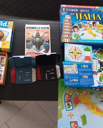 giochi  - Memory - battaglia navale - gioco Italia