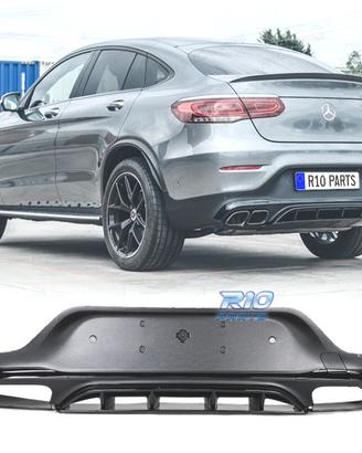 DIFFUSORE MERCEDES GLC C253 COUPE AMG 20- LOOK GLC