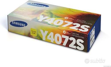 Samsung CLT-Y4072S Toner giallo nuovo