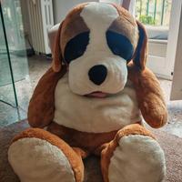 peluche grande cane San Bernardo giocattolo 