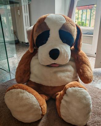 peluche grande cane San Bernardo giocattolo 
