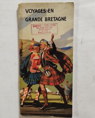 Turismo 1932:Voyages en Grande Bretagne-WL.Cook