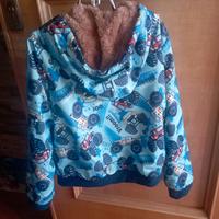 Caldo giubbotto invernale per bambino con diverten