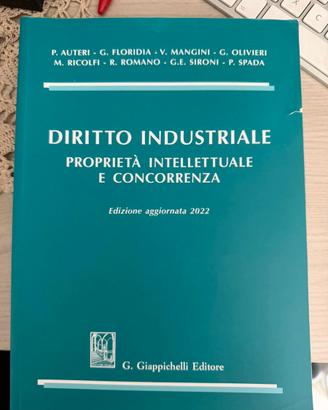 libro diritto industriale