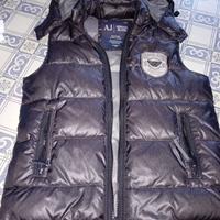 Smanicato con cappuccio Armani Jeans originale