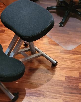 Sedia sgabello ergonomica Tomasucci Berger