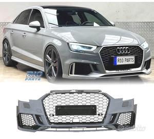 PARAURTI ANTERIORE AUDI A3 SPORTBACK 16- LOOK RS3 