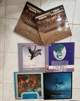 Dischi e cassette di musica