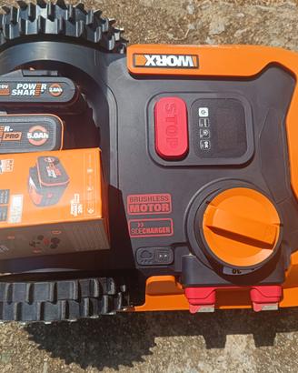 Robot Worx Landroid WR141E con doppia batteria