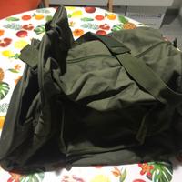 Borsa a tubolare verde militare