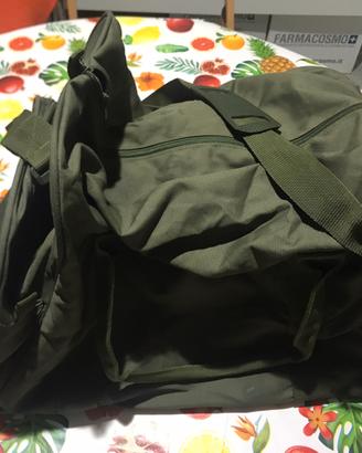 Borsa a tubolare verde militare