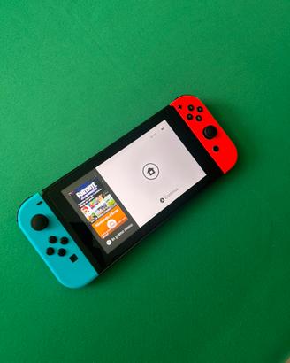 Nintendo Switch  con pellicola, accessori, scatola