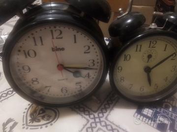 SVEGLIA CARICA MANUALE E BINO ANNI 70