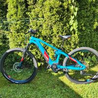 E-mtb CUBE Full suspension + Accessori FOX