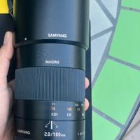 Samyang 100mm f/2.8 ED UMC Macro per SONY