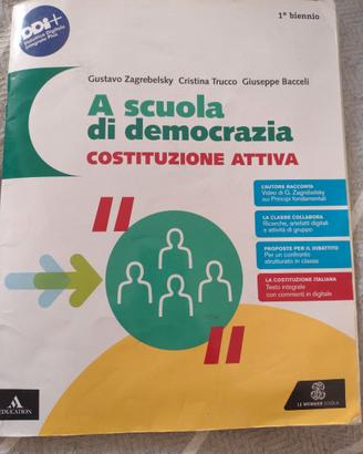 Libr scolastico superiori "A suola di democrazia"