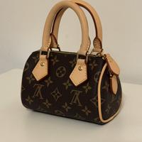 Borsa Louis Vuitton Speedy Nano tela monogram