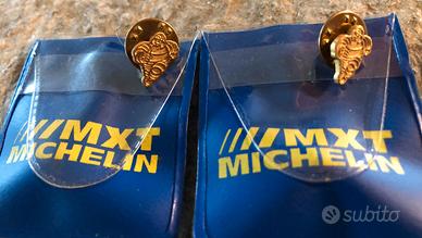 2 spille Bibendum Michelin vintage