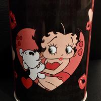 Betty Boop salvadanaio latta Rockabilly Lolita NEW