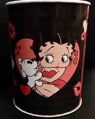 Betty Boop salvadanaio latta Rockabilly Lolita NEW