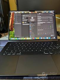 Mac book pro m4 pro 24 di ram e 512 di ssd.