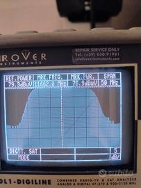 Analizzatore di spettro e misuratore di campo.