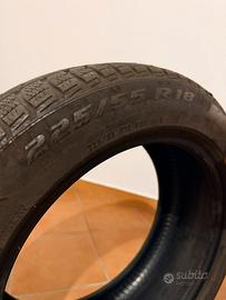 4 Pneumatici Pirelli Invernali 225/55 R18 98H
